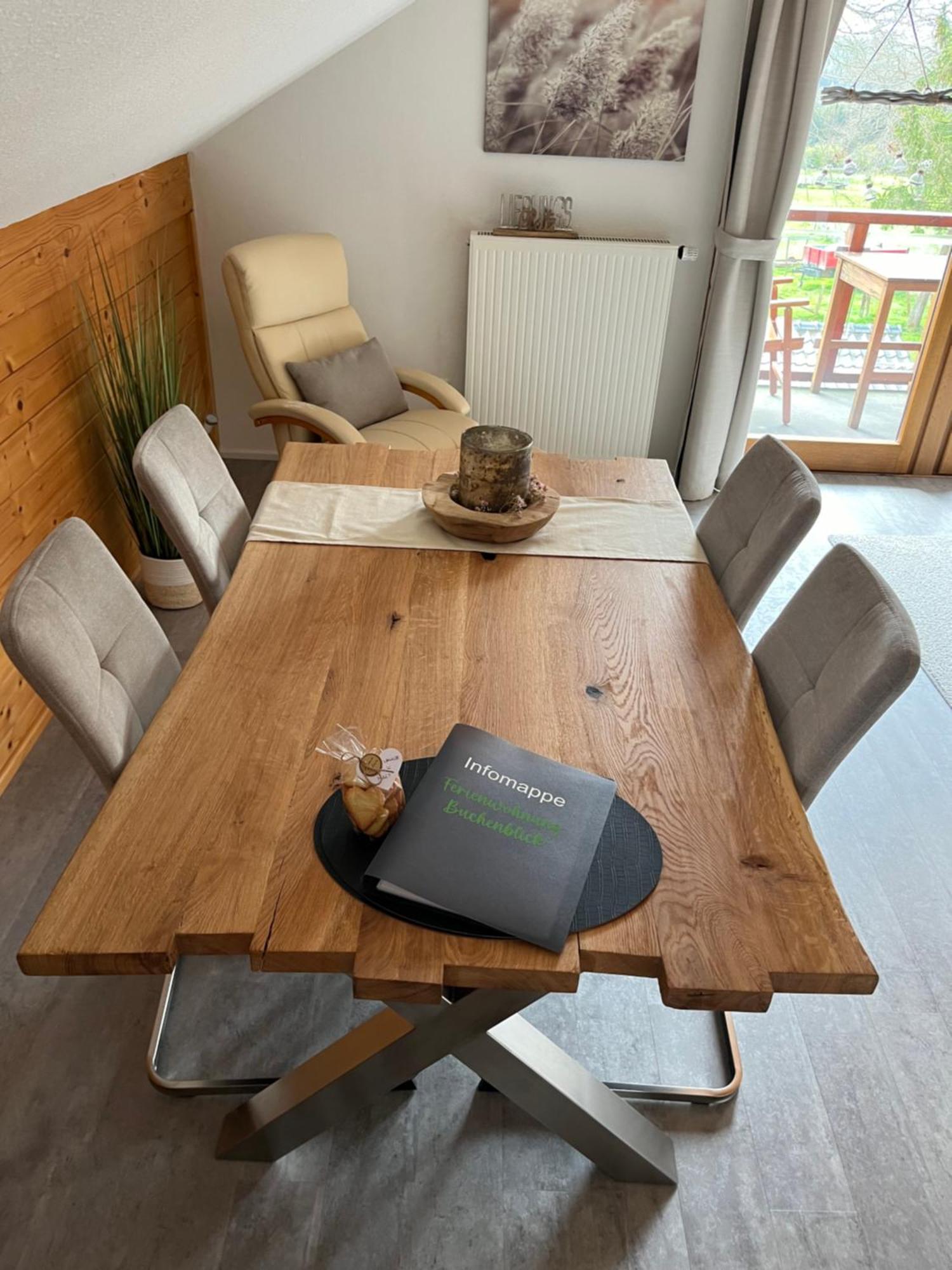 Ferienwohnung Buchenblick มอนเชา ภายนอก รูปภาพ